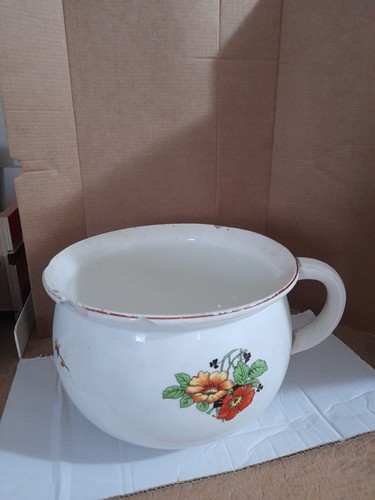 Vecchio vaso notte ceramica - vecchio,